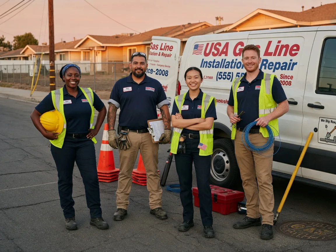 Gas Line Installation company in Bromide, OK